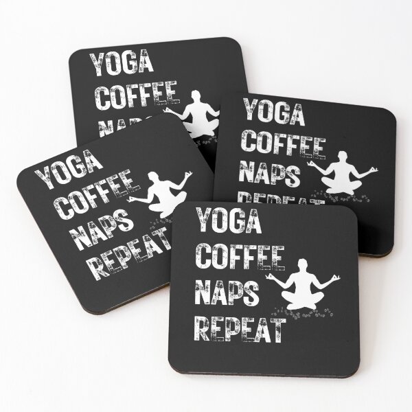 Item preview,  Yoga Coffee Naps Repeat designed and sold by Ahmed  Feki.
