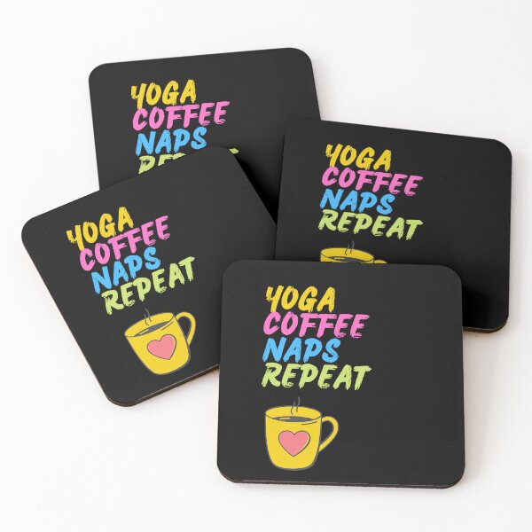 Item preview,  Yoga Coffee Naps Repeat designed and sold by Ahmed  Feki.