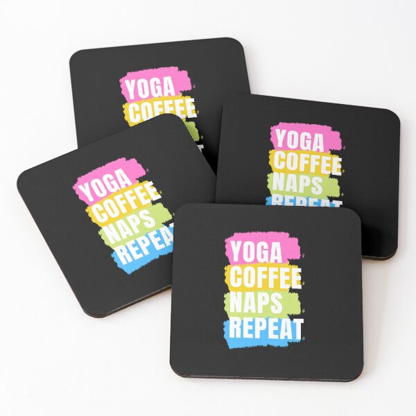 Item preview,  Yoga Coffee Naps Repeat designed and sold by Ahmed  Feki.