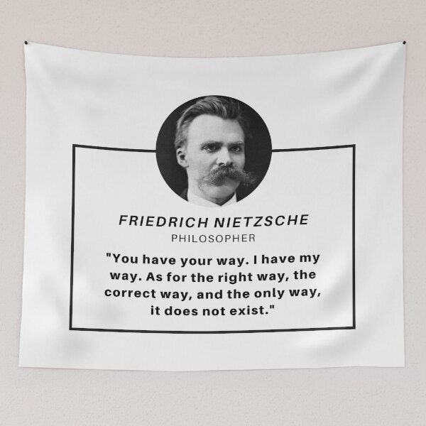 Item preview, Friedrich Nietzsche Quote designed and sold by The-Quote-House.