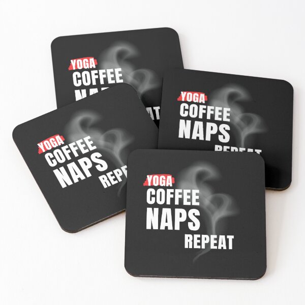Item preview,  Yoga Coffee Naps Repeat designed and sold by Ahmed  Feki.