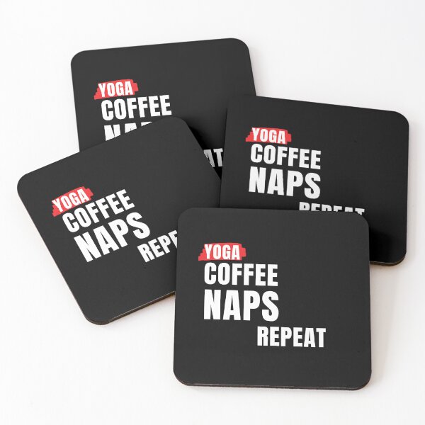 Item preview,  Yoga Coffee Naps Repeat designed and sold by Ahmed  Feki.