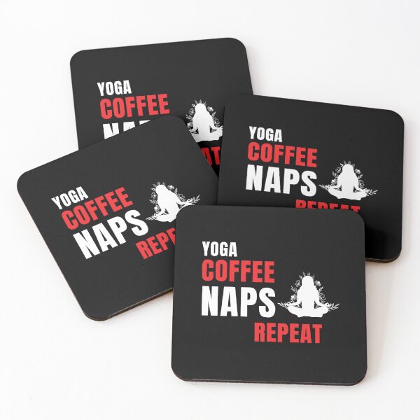 Item preview,  Yoga Coffee Naps Repeat designed and sold by Ahmed  Feki.