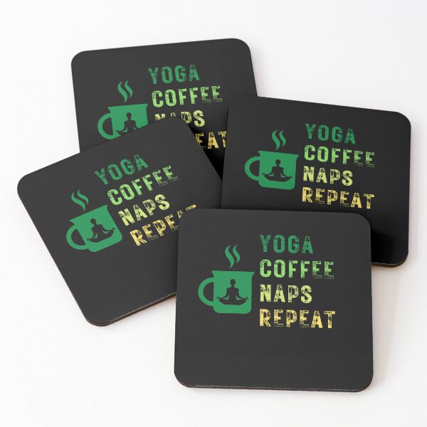 Item preview,  Yoga Coffee Naps Repeat designed and sold by Ahmed  Feki.