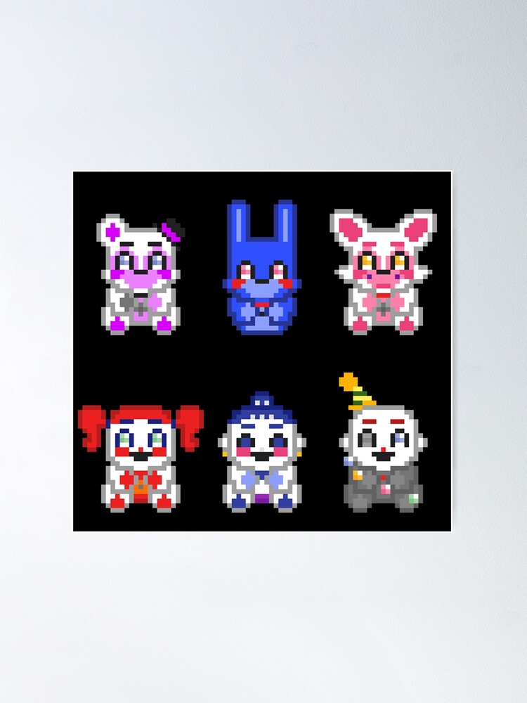 FNAF Perler Beads (Five Nights at Freddy's) - DIY Candy