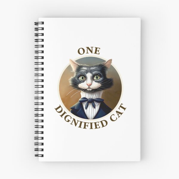 Item preview, One Dignified Cat designed and sold by NoArtNoJoy.