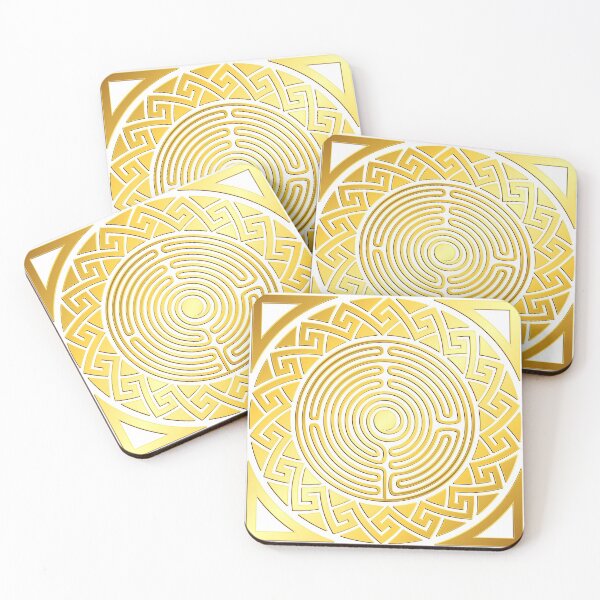 Item preview, Golden round frame designed and sold by kavalenkavart.