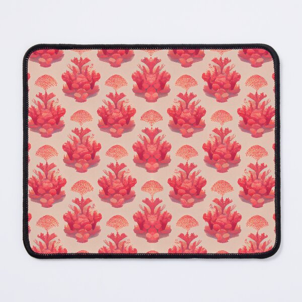 Item preview, Coral on light peach background designed and sold by Amicalis.