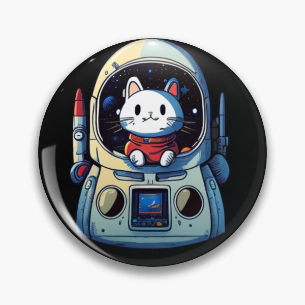 Item preview, Time Traveling Astro Astronaut Space Cat designed and sold by TheWildFlix.