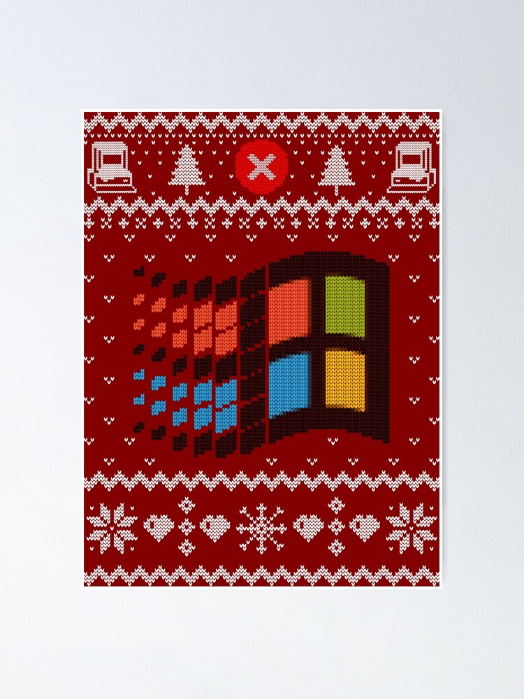 Windows 95 hotsell christmas sweater