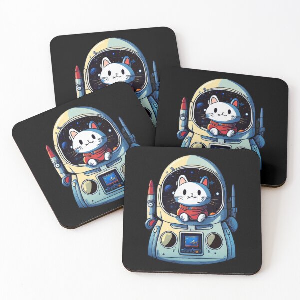 Item preview, Time Traveling Astro Astronaut Space Cat designed and sold by TheWildFlix.