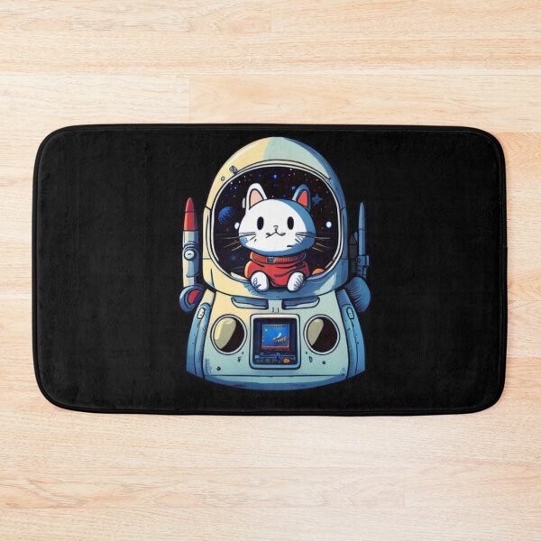 Item preview, Time Traveling Astro Astronaut Space Cat designed and sold by TheWildFlix.