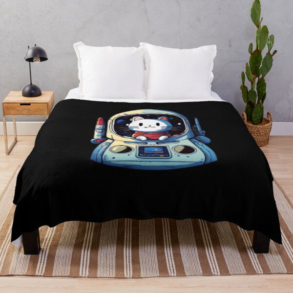 Item preview, Time Traveling Astro Astronaut Space Cat designed and sold by TheWildFlix.