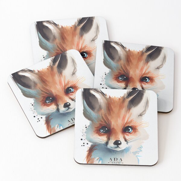 Item preview, Watercolor Fox designed and sold by ABArtByAlexST.