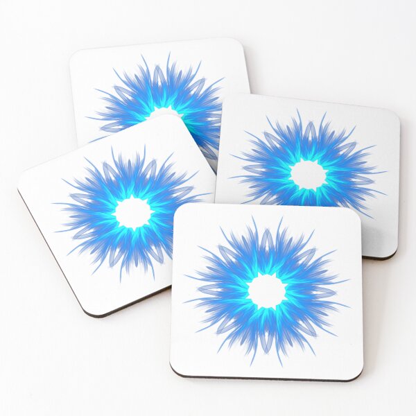 Item preview, Blue star, abstract art designed and sold by Meo Design.