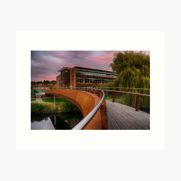 Jarrold Bridge at Twilight Art Print