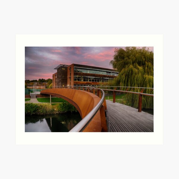 Jarrold Bridge at Twilight Art Print