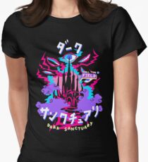 DARK SANCTUARY (ダーク・サンクチュアリ) Women's Fitted T-Shirt