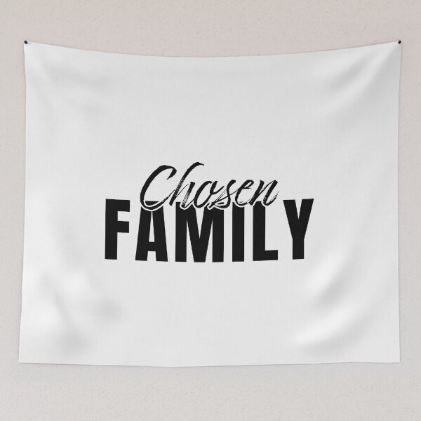 Item preview, Chosen Family Black designed and sold by Not Lost Wanderer Design.