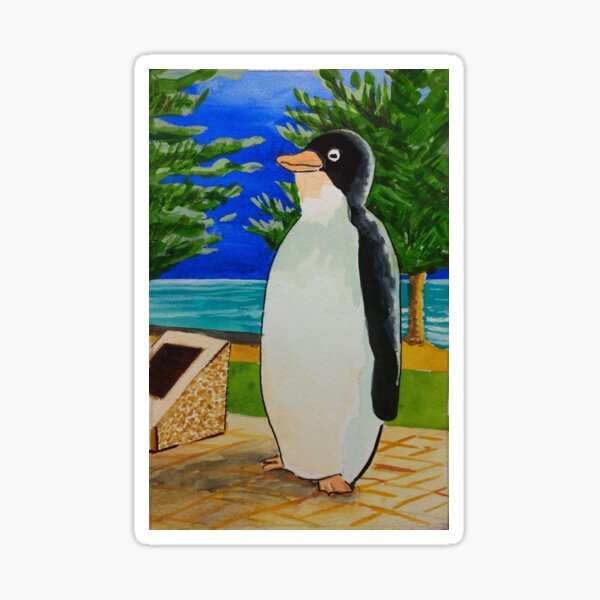 Item preview, The Big Penguin Tasmania designed and sold by SueHolmArt.