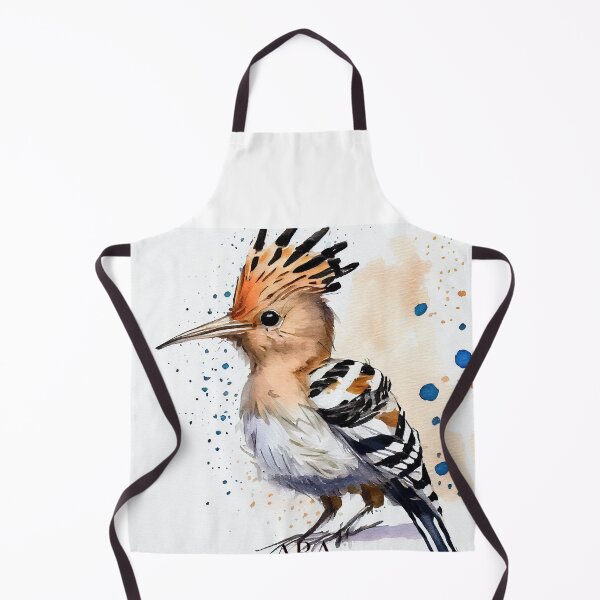 Item preview, Watercolor Hoopoes designed and sold by ABArtByAlexST.