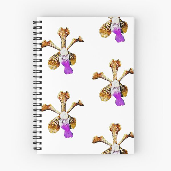 Item preview, Vanda limbata orchid flower watercolor designed and sold by Floral-Art.