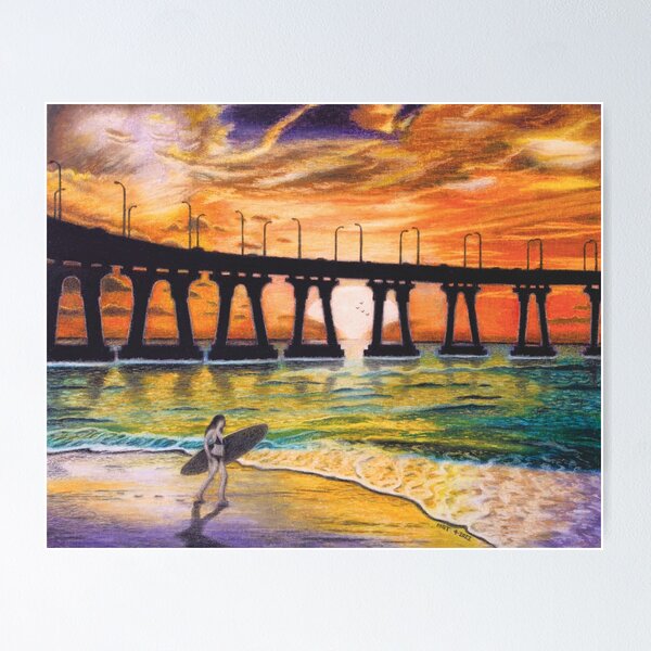 Item preview, Bridge by the Sunset designed and sold by Mark Torres.