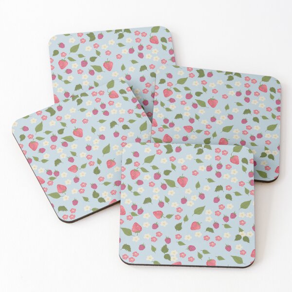 Item preview, Summer berry ditsy designed and sold by SaplingArt.