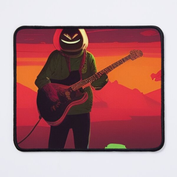 Item preview, Alien with guitar rot designed and sold by GrafDot.