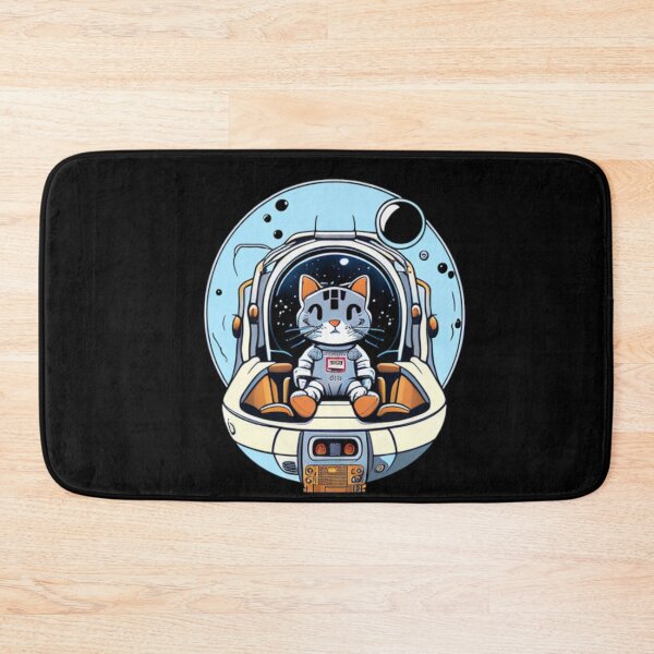 Item preview, Astro Astronaut Galaxy Anime Cat Kitty designed and sold by TheWildFlix.