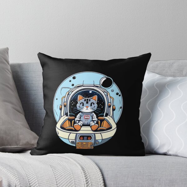 Item preview, Astro Astronaut Galaxy Anime Cat Kitty designed and sold by TheWildFlix.