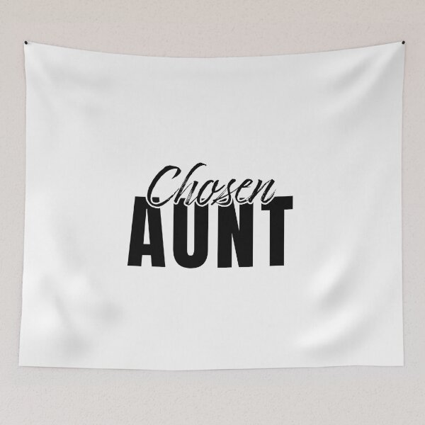 Item preview, Chosen Aunt Black designed and sold by Not Lost Wanderer Design.