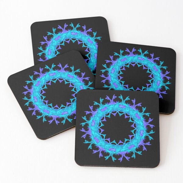 Item preview, Violet Blue Crystal Mandala designed and sold by Meo Design.