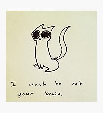 Brains Photographic Print