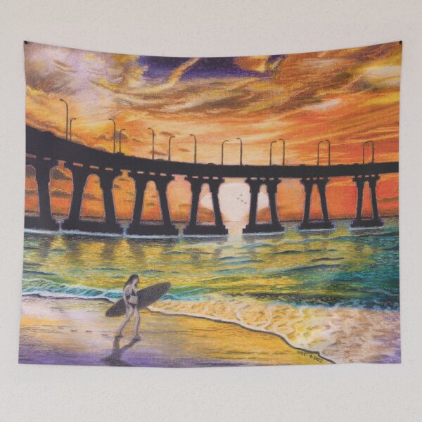 Item preview, Bridge by the Sunset designed and sold by Mark Torres.