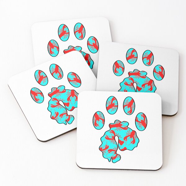 Item preview, MDI Paw Print - Lobsters designed and sold by rthornberry.