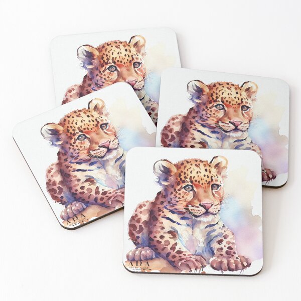 Item preview, Watercolor Jaguar  designed and sold by ABArtByAlexST.