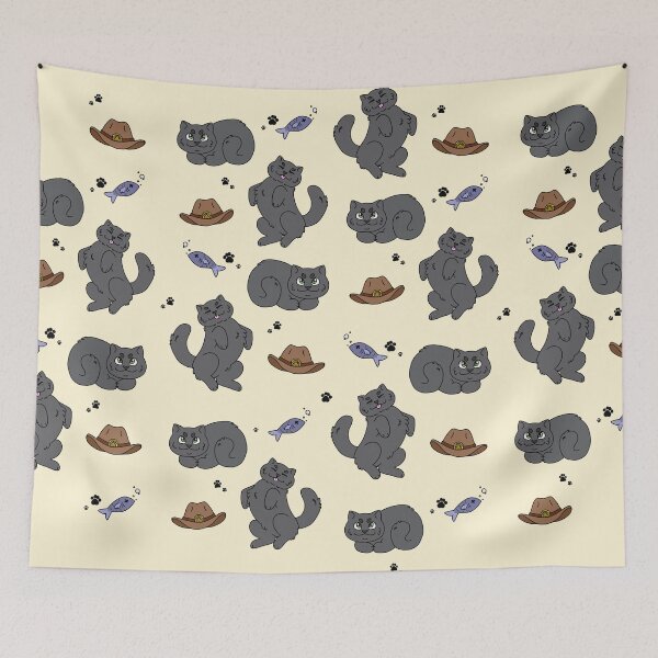 Item preview, Nebelung Pattern (Gatsby) designed and sold by fatsbygatsby.