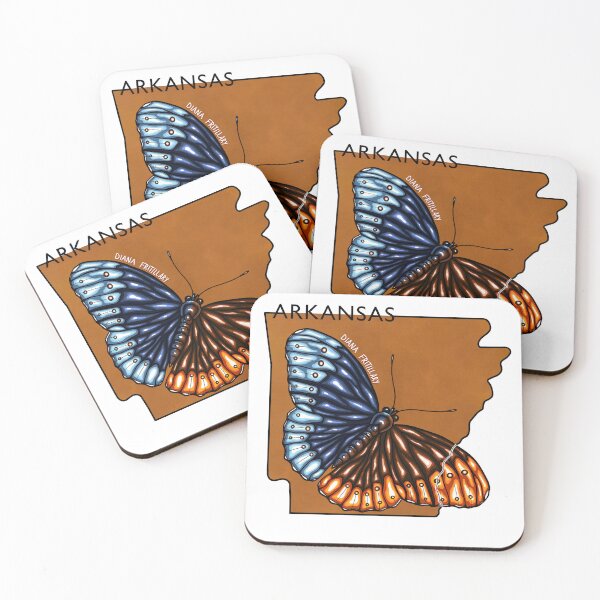 Item preview, Arkansas State Butterfly - The Diana Fritillary designed and sold by Lacy Wolff Ewing.