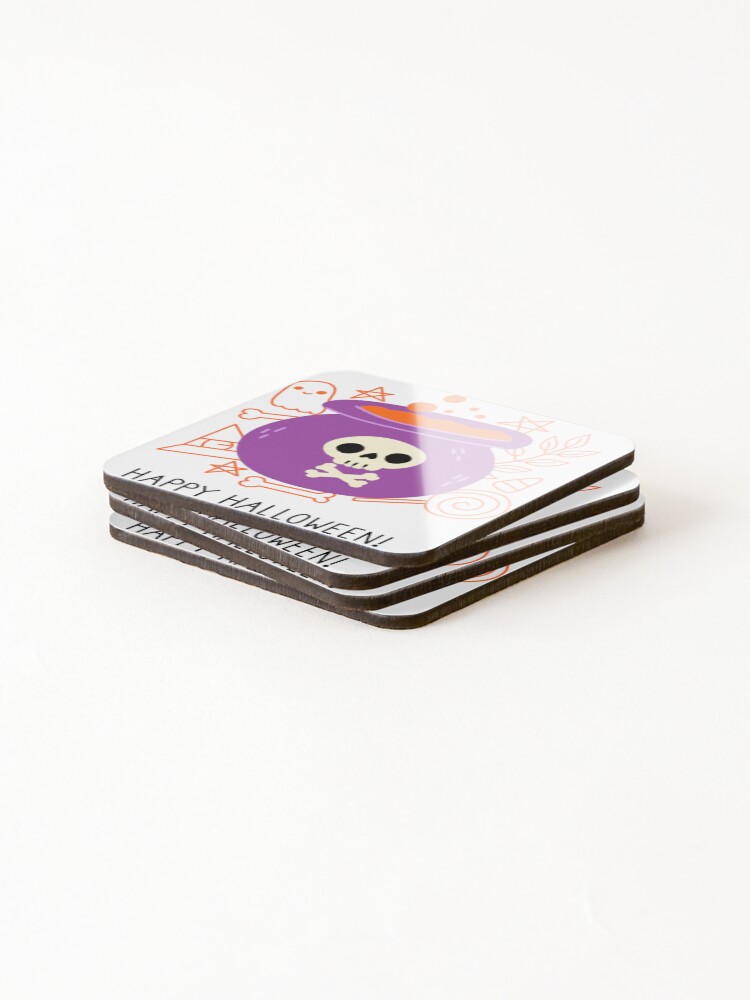 Thumbnail 4 of 5, Coasters (Set of 4), Cauldron designed and sold by Rusembell.