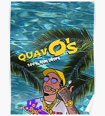 Quavo's Cereal Beach Blue Poster