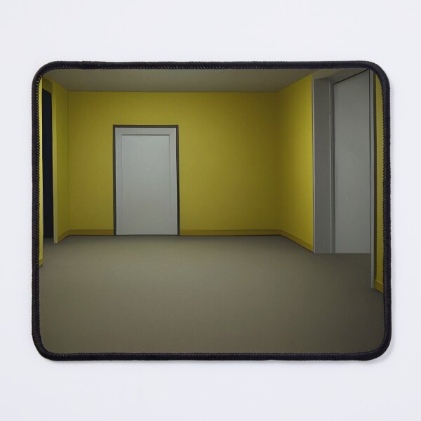 Item preview, The Backrooms - Liminal Space - Doors and Yellow Wallpaper designed and sold by DanTheManDan.