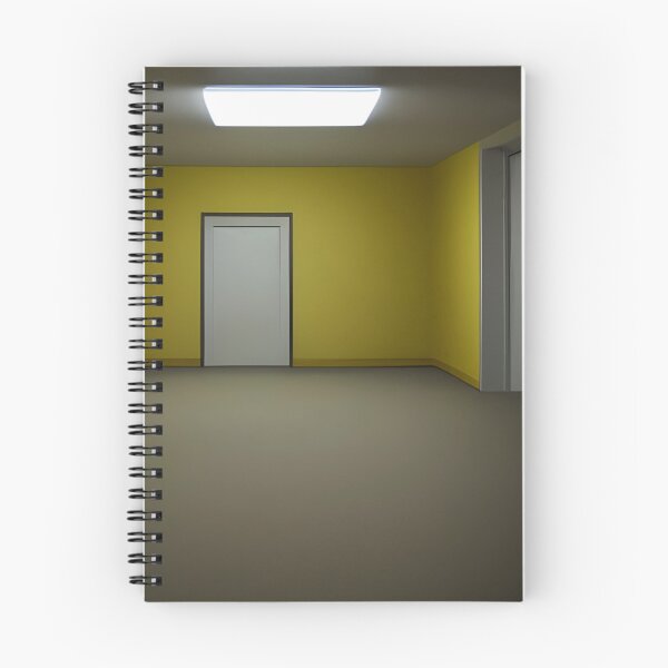 Item preview, The Backrooms - Liminal Space - Doors and Yellow Wallpaper designed and sold by DanTheManDan.