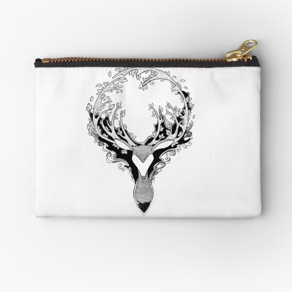 De Deer by Pet de Pineapple Zipper Pouch