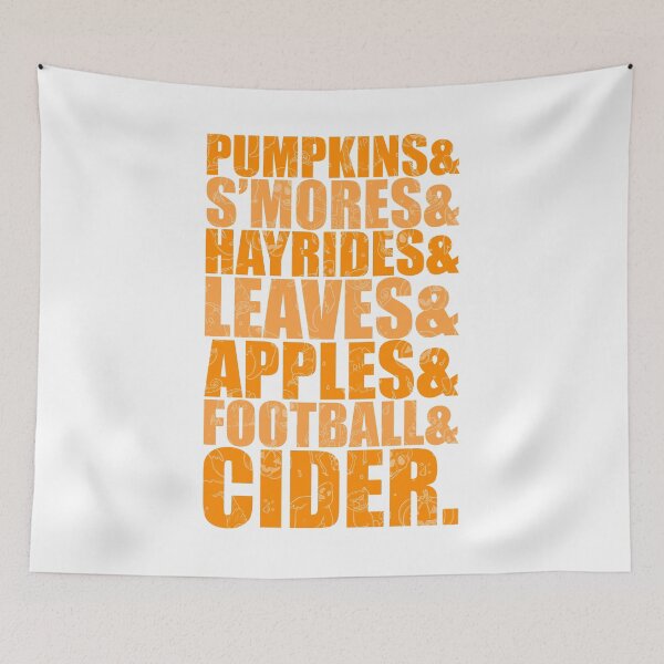 Item preview, Vintage arrow retro pumpkins s’mores hayrides leaves apples football cider designed and sold by bestdesign4u.