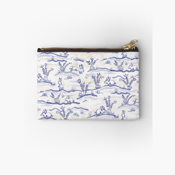 Item preview, Conejos estilo Delft en azul y blanco designed and sold by vinpauld.