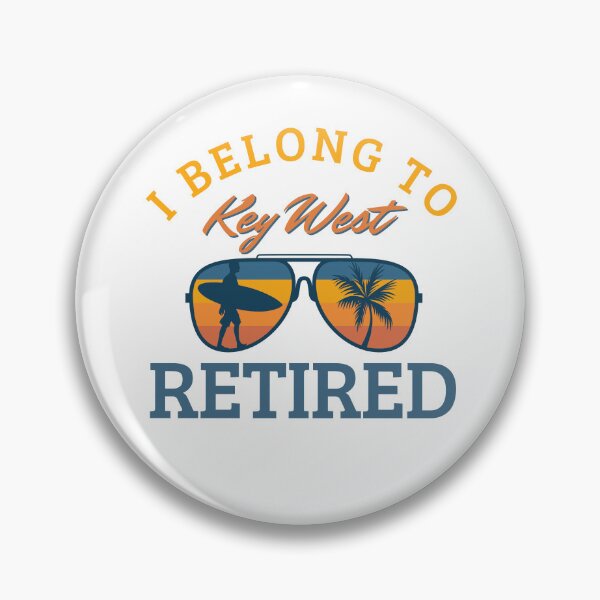 Artikelvorschau, Ich gehöre zu KeyWest Florida Alter Mann im Ruhestand Florida entworfen und verkauft von DadJokeDescript.