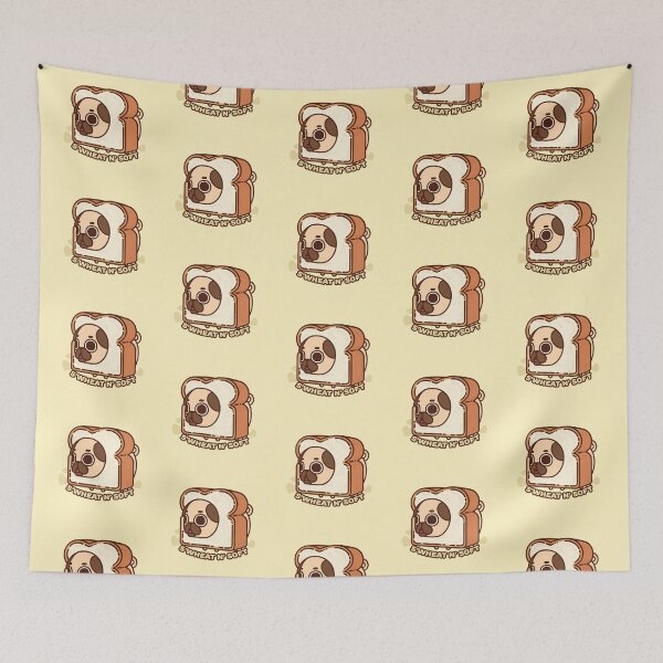 Item preview, White Bread Puglie designed and sold by Puglie Pug.
