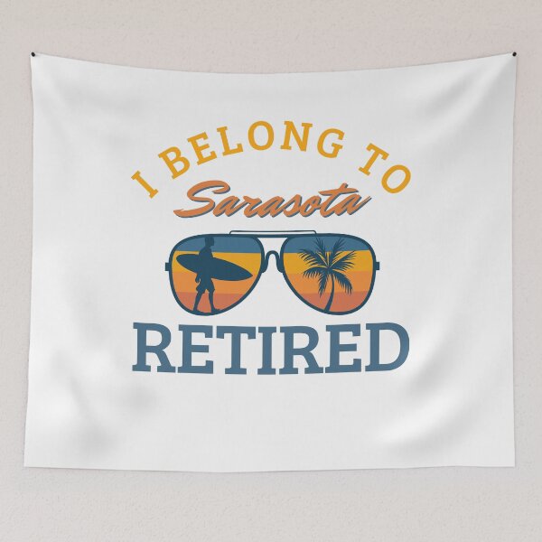 Item preview, I Belong To Sarasota Venice Florida Old Man Retired Floridian Nokomis designed and sold by DadJokeDescript.