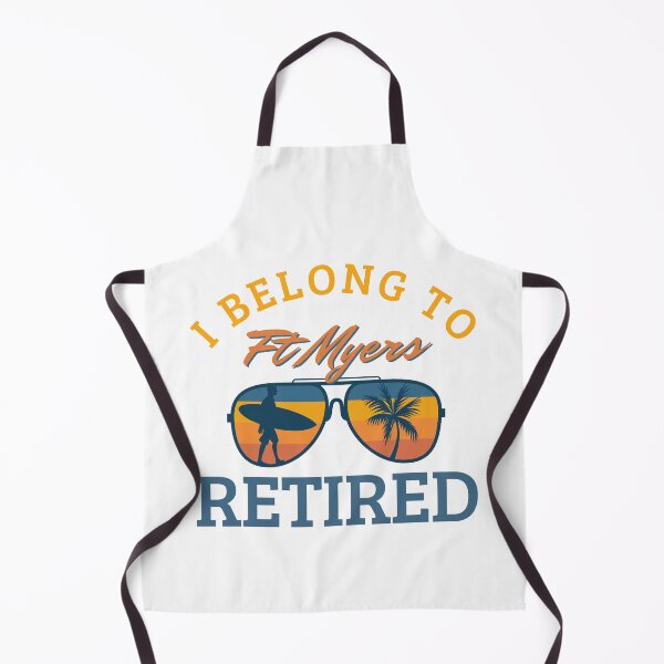 Item preview, I Belong To Ft Myers Florida Surf Souvenir Retired Senior designed and sold by DadJokeDescript.